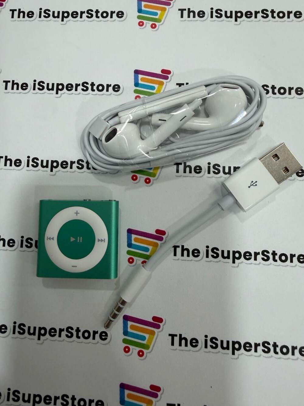 Apple iPod Shuffle 4th Generation Green MP3 Player 1 Yr CPS warranty